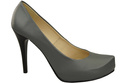 Damen Footwear Aschgrau Stiletto Pumps Naturleder 205 ElitaBut
