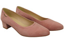 Bequeme Damen-Schuhe Bonbonrosa aus echtem Veloursleder 220 Z ElitaBut