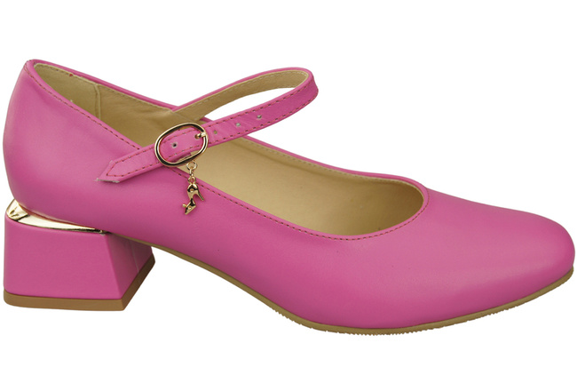 Damenschuhe Fuchsie Riemchenpumps Naturleder 202 ElitaBut