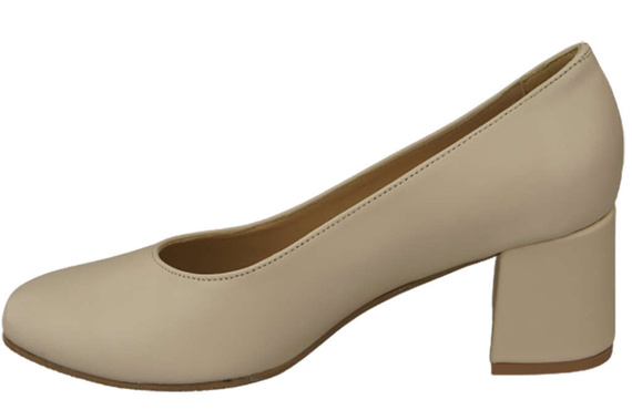 Damenschuhe Pumps Naturleder 171 Beige ElitaBut