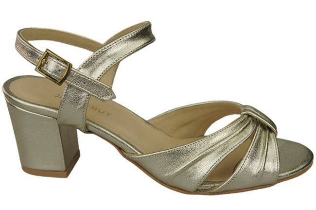 Damenschuhe Sandalen Gold Naturleder 168 ElitaBut