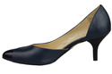 Damenschuhe Pumps, Naturleder, Marineblau 898 ElitaBut