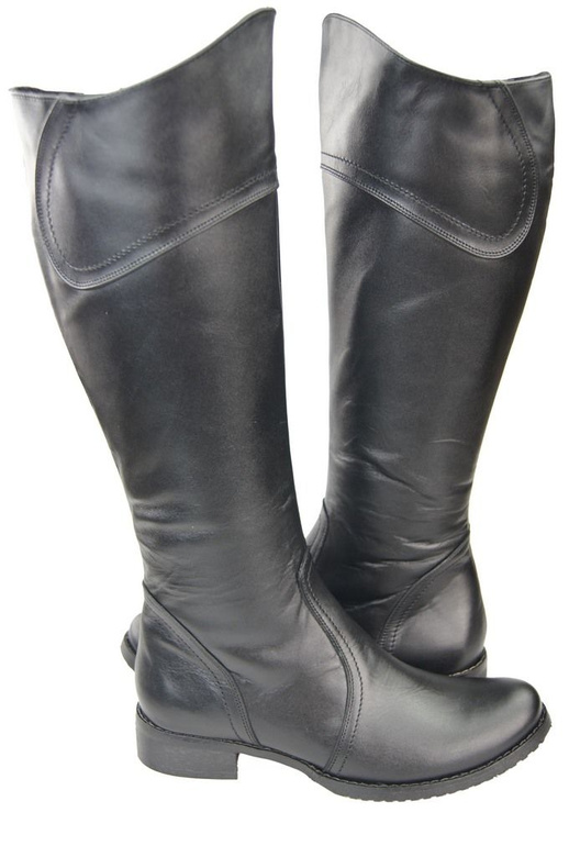 Damenstiefel, Stiefel, Naturleder 597 Black ElitaBut