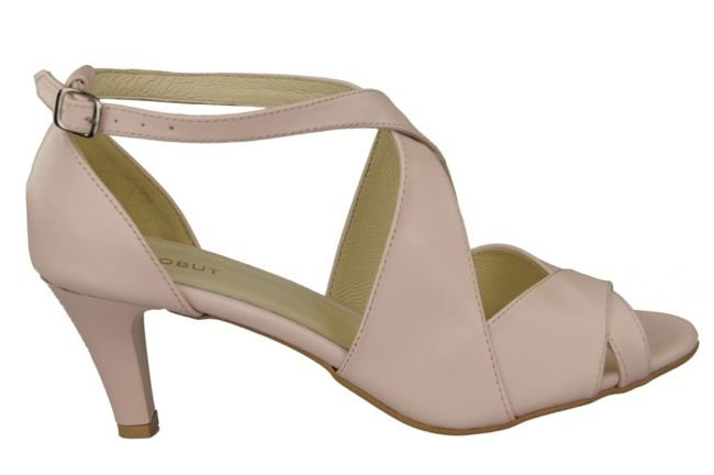 Damenschuhe Sandalen Rosa Puder Naturleder 130 ElitaBut