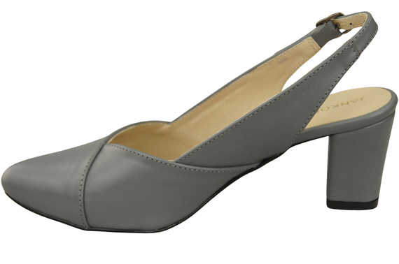 Damen Footwear Aschgrau Stiletto Sandalen Natural Leder 217 ElitaBut