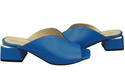 Damen Schuhe Absätze Flip Flops Blau Naturleder 210 ElitaBut