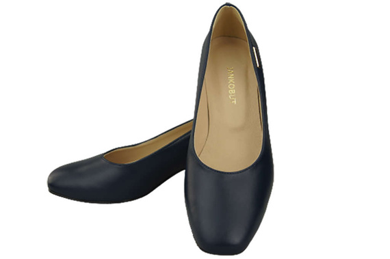 Damenschuhe Pumps Naturleder 172 Marineblau ElitaBut