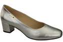 Damenschuhe Pumps Naturleder 172 Silber ElitaBut