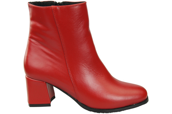 Damenstiefel Rot für Winter Naturleder 214 Z ElitaBut