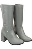 Footwear Damen-Halbstiefel, Naturleder, Grau 189 ElitaBut