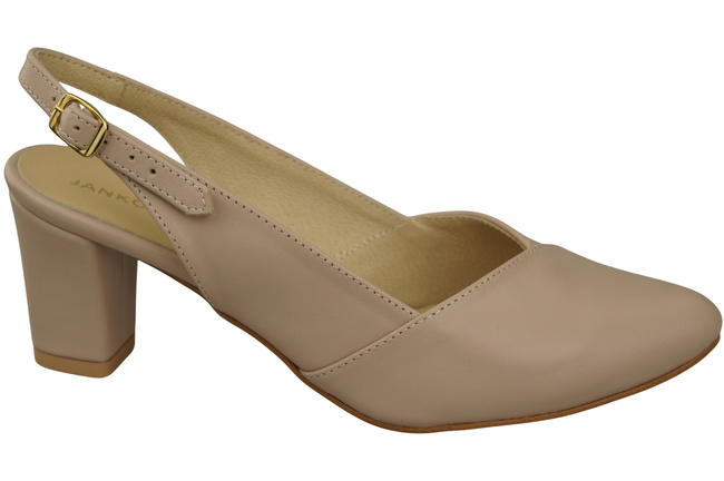 Damen Footwear Cappuccino Blass Stiletto Sandalen Natural Leder 217 ElitaBut