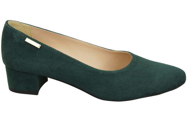 Bequeme Damen-Schuhe Grün aus echtem Veloursleder 220 Z ElitaBut