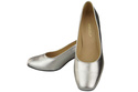 Damenschuhe Pumps Naturleder 171 Silber ElitaBut