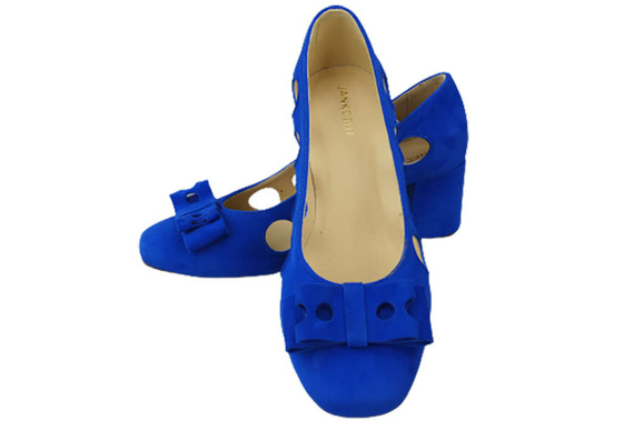 Damenschuhe Azure Pumps Natürliches Wildleder 182 ElitaBut