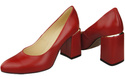 Damenschuhe Rote Pumps, Naturleder 179 ElitaBut