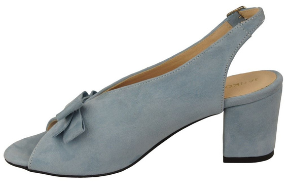 Damenschuhe Sandalen Blaues Naturleder Wildleder 148 ElitaBut