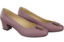 Damenschuhe Pumps Naturleder 187 Lila ElitaBut