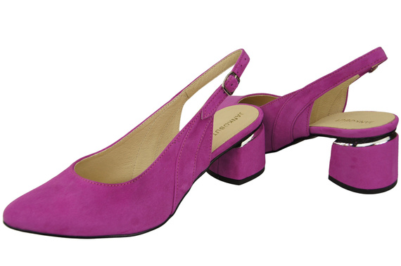 Damensandalen aus natürlichem Wildleder Cyclamen Eleganz und Komfort 196 von ElitaBut