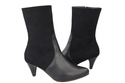 Damen-Winterstiefel, Naturleder, Schwarz 977 Z ElitaBut
