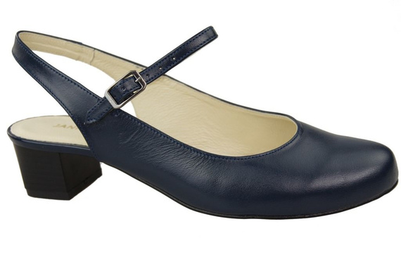 Damenschuhe Sandale Marineblau Naturleder 108 ElitaBut