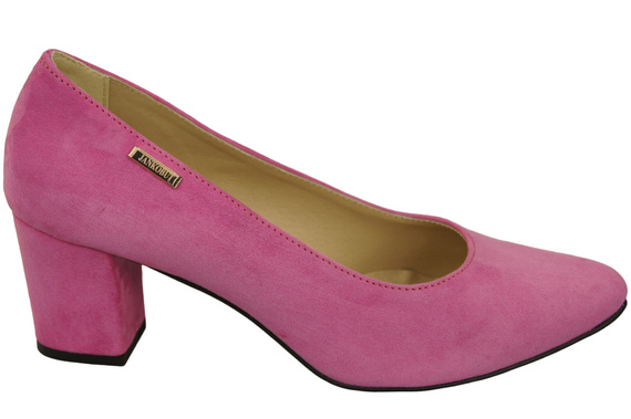 Damenschuhe Pumps Fuchsia Naturleder Wildleder 106 ElitaBut