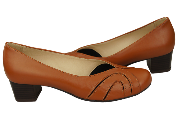 Damenschuhe Pumps, Naturleder, Rude 786 ElitaBut