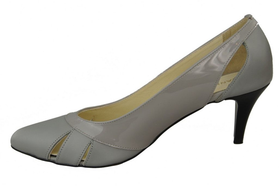 Damenschuhe Pumps Grau Naturleder 995 ElitaBut
