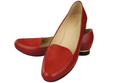 Damen Ballerinas Lords, Naturleder, Rot 908 ElitaBut