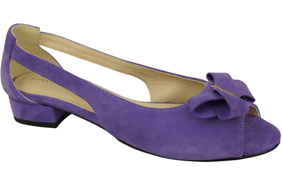 Schuhe Damen Sandalen Lila Natürliches Wildleder 994 Kombination aus Stil und Komfort ElitaBut