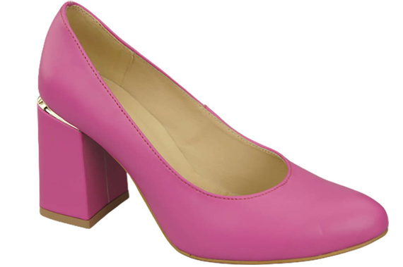 Damenschuhe Pumps Fuchsia Naturleder 179 ElitaBut