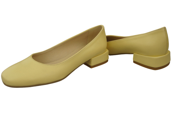 Bequeme Frauen Schuhe Banane Flats Natural Leder 204 ElitaBut