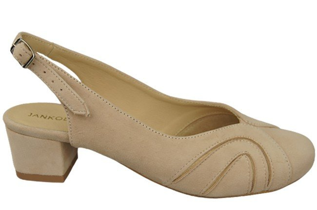 Damenschuhe Sandalen, Naturleder, Wildleder, Puderrosa 842 von ElitaBut