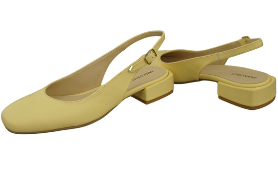 Damen Schuhe Sandalen Banane Flacher Absatz Naturleder 206 ElitaBut