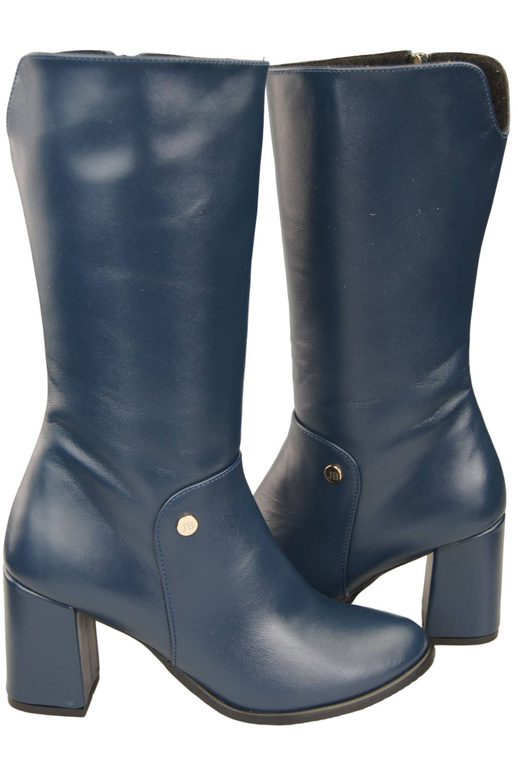 Footwear Damen-Halbstiefel, Naturleder, Marineblau 189 ElitaBut