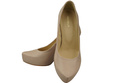 Damen Footwear Cappuccino Blass Stiletto Pumps Naturleder 205 ElitaBut