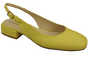 Damen Schuhe Sandalen Zitrone Flacher Absatz Naturleder 206 ElitaBut