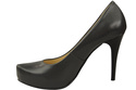 Damen Footwear Graphit Stiletto Pumps Naturleder 205 ElitaBut