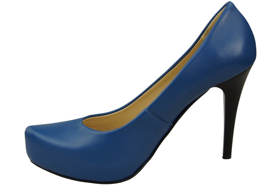 Damen Footwear Blau Stiletto Pumps Naturleder 205 ElitaBut