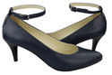 Damenschuhe Pumps Marineblau Naturleder 997 ElitaBut