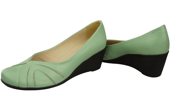 Damen Schwarz Naturleder Gestiefelte Minze 828 ElitaBut