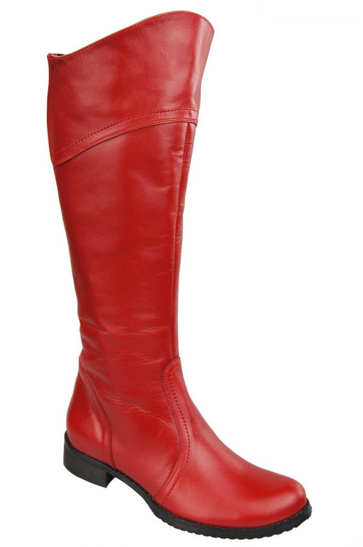 Damenstiefel, Stiefel, Naturleder 597 Red ElitaBut