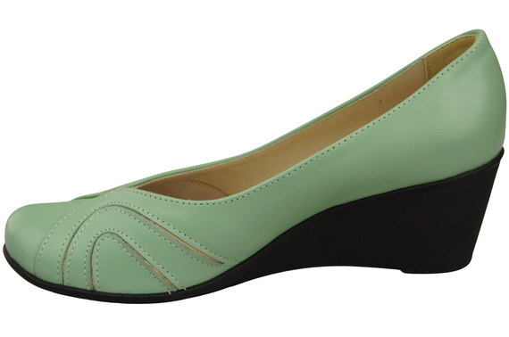 Damen Schwarz Naturleder Gestiefelte Minze 828 ElitaBut