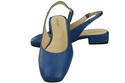 Damen Schuhe Sandalen Blau Flacher Absatz Naturleder 206 ElitaBut