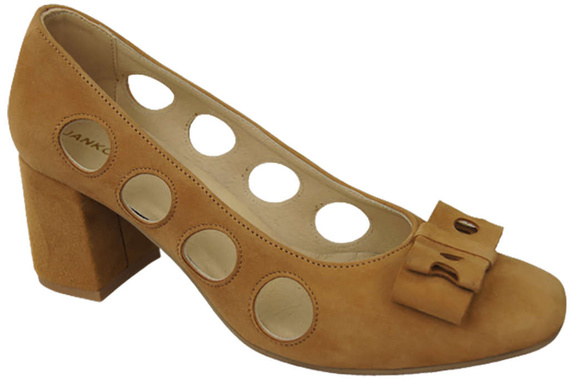 Damenschuhe Rote Pumps, natürliches Wildleder 182 ElitaBut