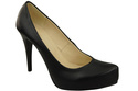 Damen Footwear Schwarz Stiletto Pumps Naturleder 205 ElitaBut