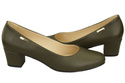 Damenschuhe Pumps Naturleder 172 Olive ElitaBut