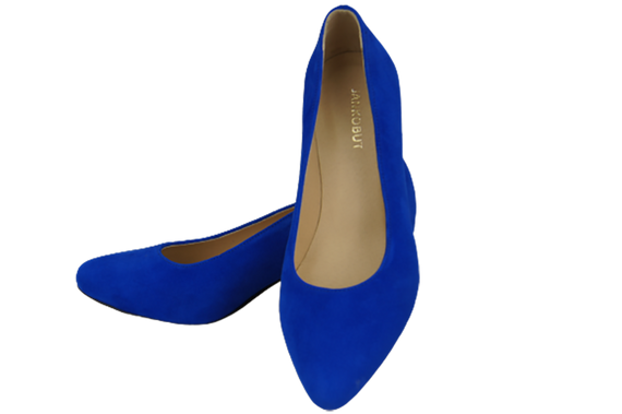 Damenschuhe Azure Pumps Natürliches Wildleder 143 Von ElitaBut