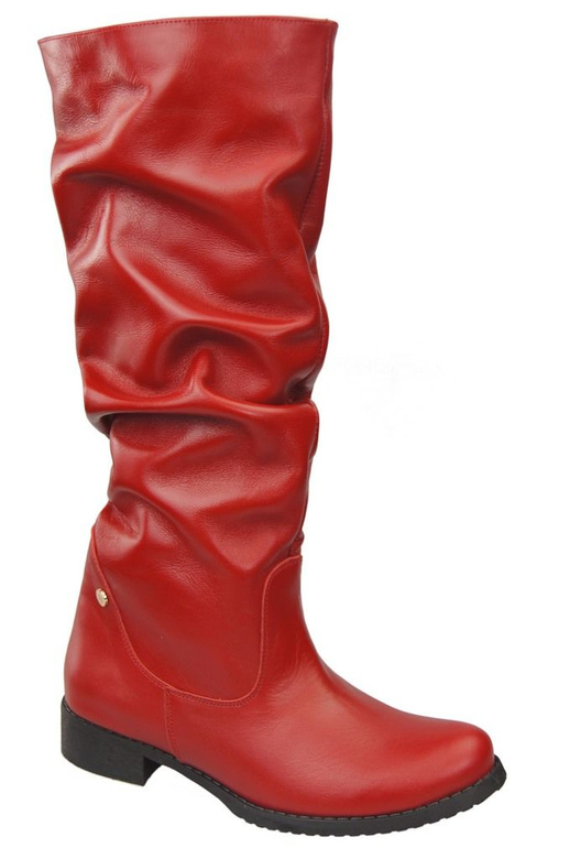 Schuhe Damenstiefel, Stiefel, Naturleder 123 Red ElitaBut