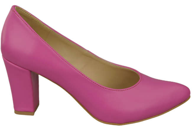 Damenschuhe Pumps Fuchsia Naturleder 170 ElitaBut