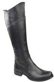 Damenstiefel, Stiefel, Naturleder 597 Black ElitaBut